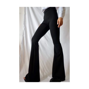 Flared Pants In 20 Colors / Stretch Flared Pants No Season  Hight Or Low Waist Flared Trousers / Customize Women's Bell Bottoms Trousers