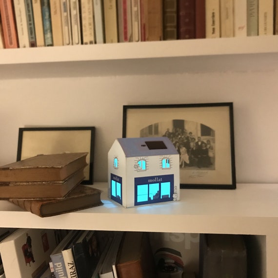 Small Night Light MOLLAT Solar Powered CASAGAMI Eco design Made in