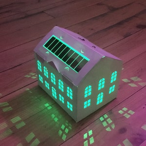 Casagami PLUS.LED changement de couleurs. Film solaire organique OPV. Innovation Made in France.