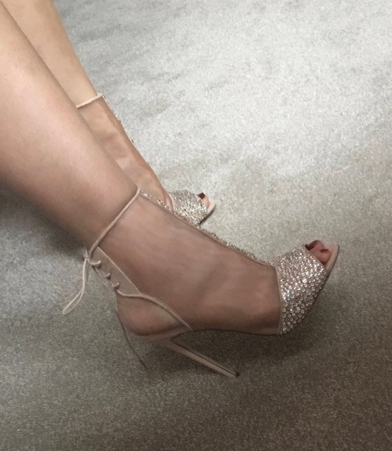 swarovski heels