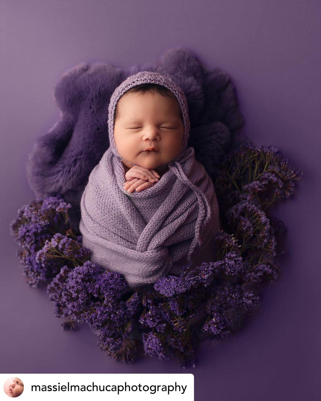 Newborn Wrap Set 6 COLORS / Newborn Photo Prop Wrap