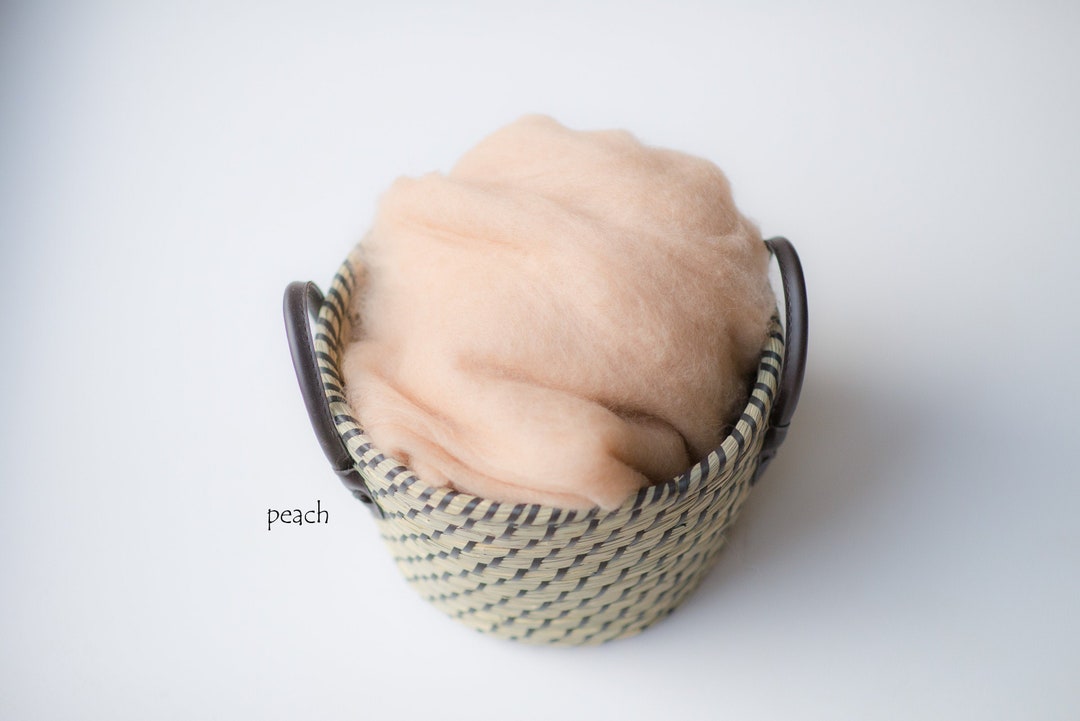 Newborn Photography Basket Stuffer / Wool Fluff for Newborn Etsy Ireland