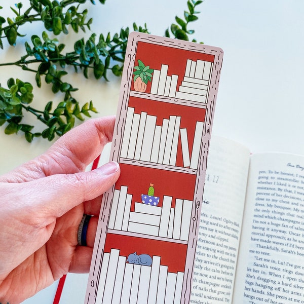 Custom Fill-In Bookshelf Bookmark Color Reading Page Marker for Book Lovers Gift For Reader Bookworm Accessory Write-In Book Shelf Bookmark
