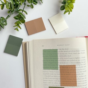 Book Notating Sticky Note Vintage Transparent Sticky Notes for Annotating Books, Taking Notes ...