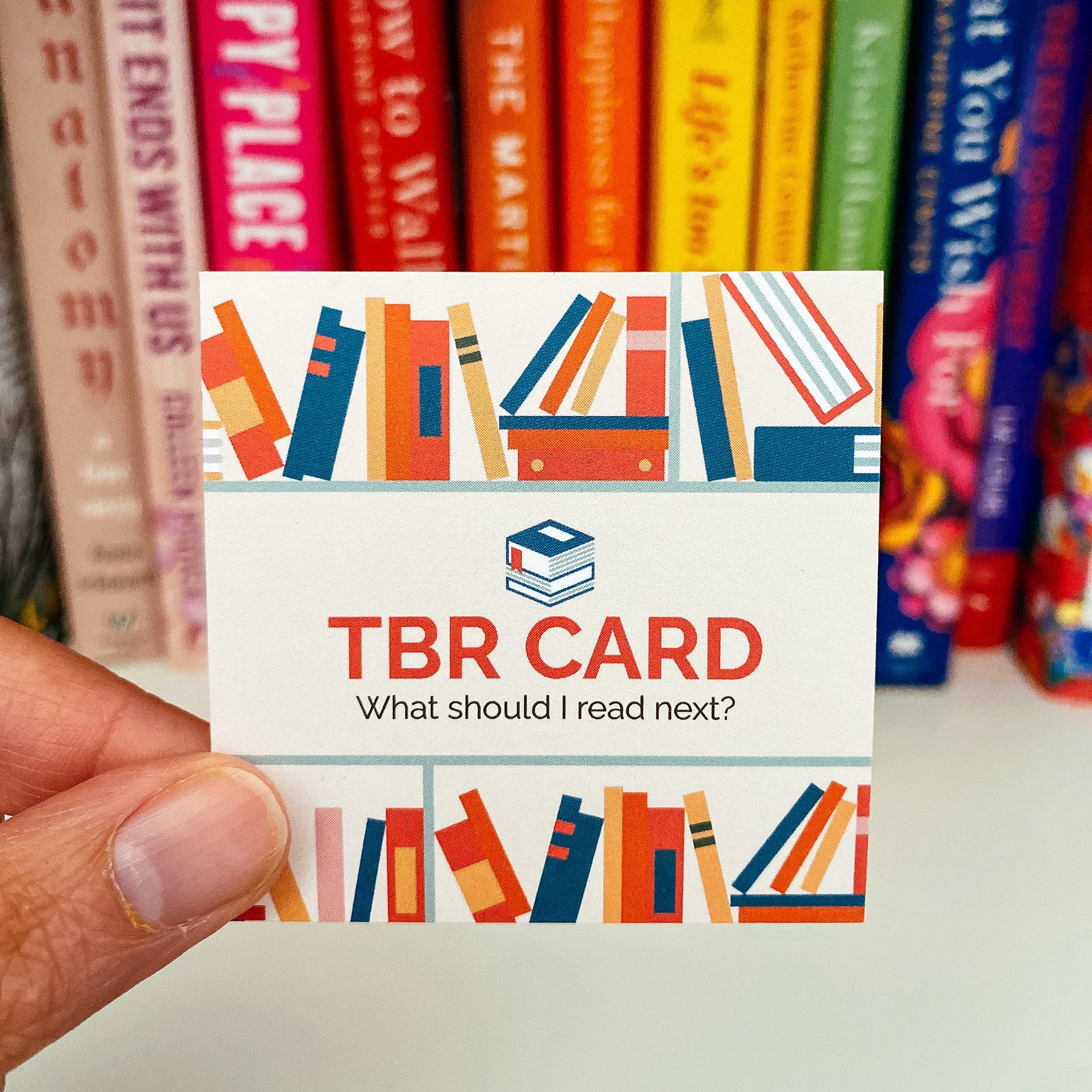 TBR Scratch off Card for to Be Read List - Gift for Book Lover, Reader ...