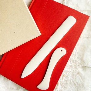 Beginner Bookbinding Kit Essential Book Binding Tool Set Including Bone ...