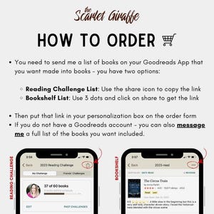 Customizable Mini Precut Matte Book Cover Stickers • Perfect for Book Reading Log Planner Junk Journal Scrapbook • Custom Sizes Available image 8