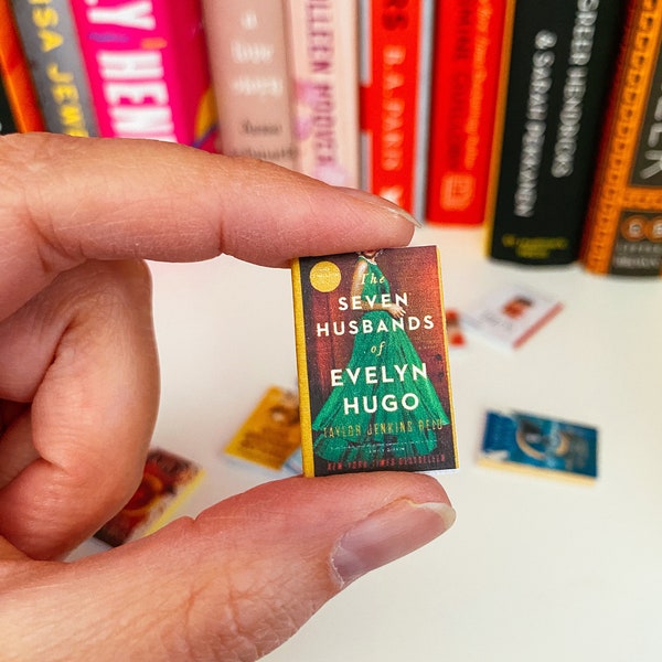 Custom Handmade Mini Book Gift for Book Lover Book Year in Books Miniature Books Gift for Bookworm 3D Book Keepsake Display Memory Box