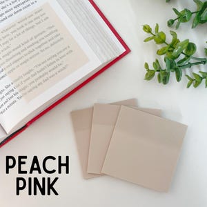 Color Transparent Sticky Notes for Annotation Tabs or Book Annotating ...