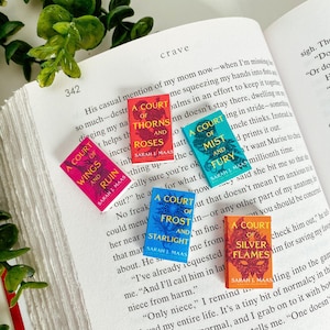Custom Handmade Mini Book Series for Book Lovers - Tiny Miniature Book Replicas for Bookworm Gift, Kindle Reads, Mini Bookshelves, TBR List