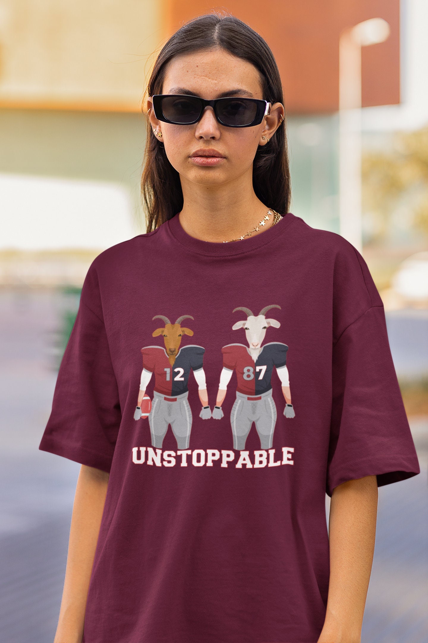 Discover Unstoppable Goats T-Shirt, Jason Kelce | Travis Kelce