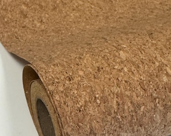 Versatile cork fabric – easy to wallpaper, robust, washable and creatively usable. Cork fabric