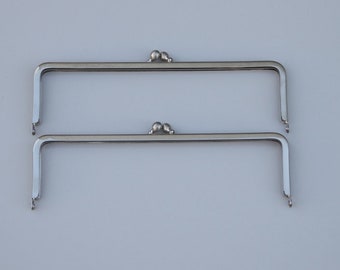 2 Metal Frames, Purse Frames Cultch 18cm