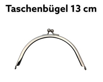 5 Taschenbügel #616 13cm rund Etui Clip