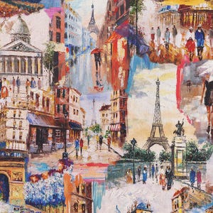Paris Fabric tissu décoratif coton au mètre