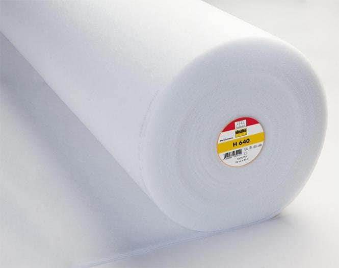 Vilene H630 Ouate Fusible Thermocollante - 90cm Blanc - Rembourrage Polyester/mètre