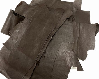 Ritagli di vera pelle da 300 gr di diverse dimensioni per lavorazione/patch