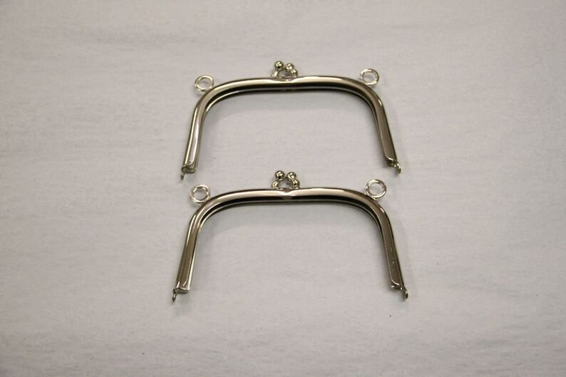 2 Metal Frames, Purse Frames Cultch image 1