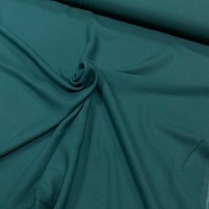 Clothing fabric mind the maker ecoVero Lenzing viscose plain green
