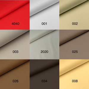 Jersey cotton jersey jersey in 64 colours sold by the meter stretch fabric image 2