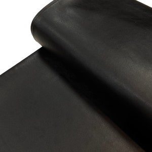 Kunstleder unifarben schwarz