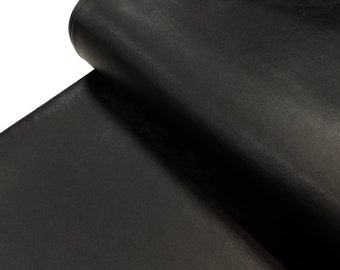 faux leather plain black