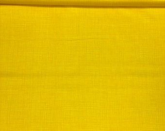 Cotton fabric 100 % cotton Makower uk Uni mottled yellow