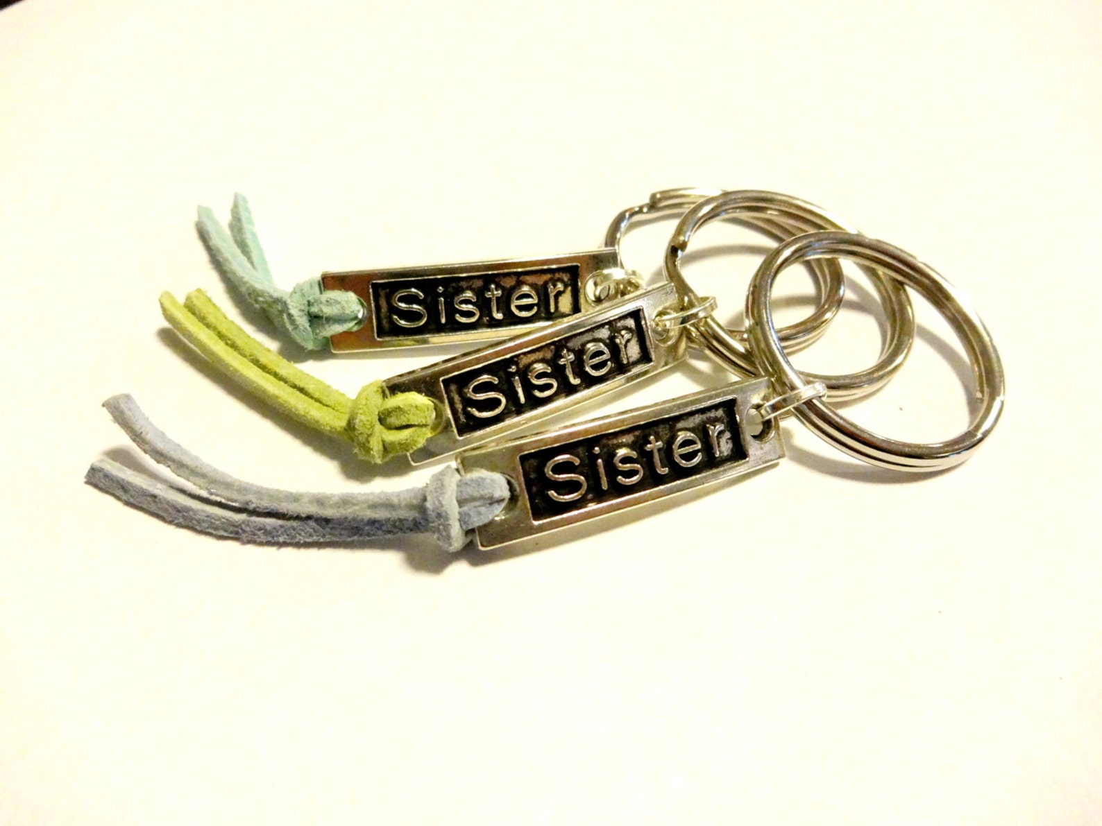Sister Gift Sister Keychain Colorful Keychain Gift for Etsy