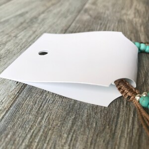 Cartões de pulseira com logotipo REAL FOIL, cartões de joias personalizados em folha metálica, suportes para colar, etiquetas de joias dobradas, embalagens de joias, cartão para exposição no mercado, qtd. 24 imagem 3