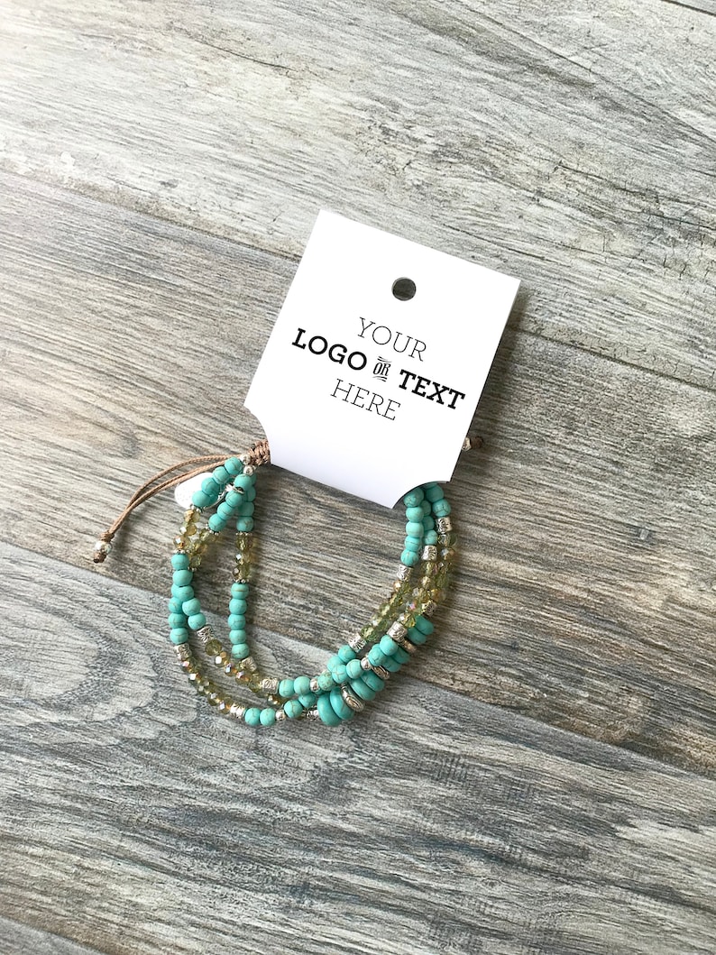 Cartões de pulseira com logotipo REAL FOIL, cartões de joias personalizados em folha metálica, suportes para colar, etiquetas de joias dobradas, embalagens de joias, cartão para exposição no mercado, qtd. 24 imagem 2