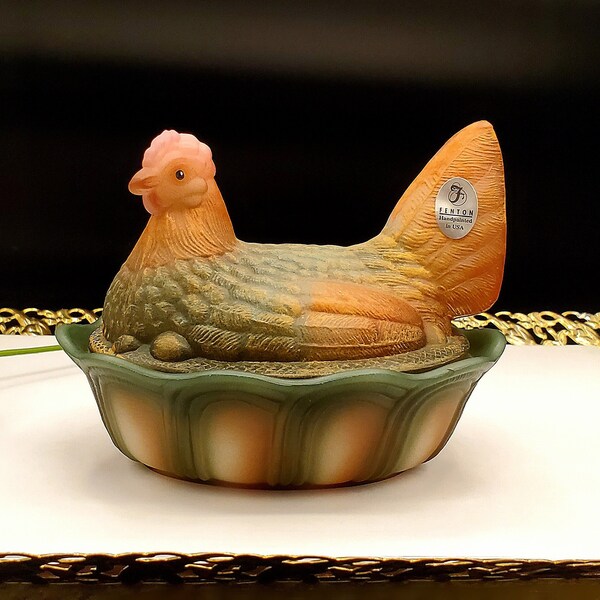 Fenton Hen on Nest Etsy