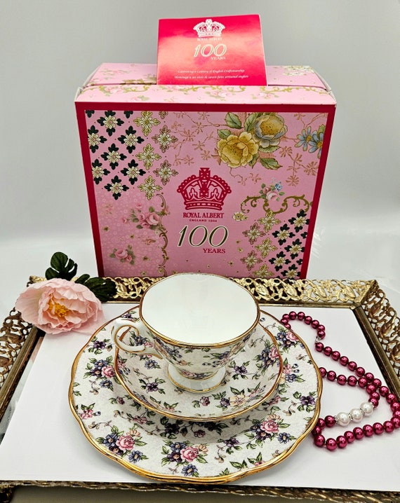 Royal Albert 100th Anniversary 1940 English Chintz Fine China Cup 