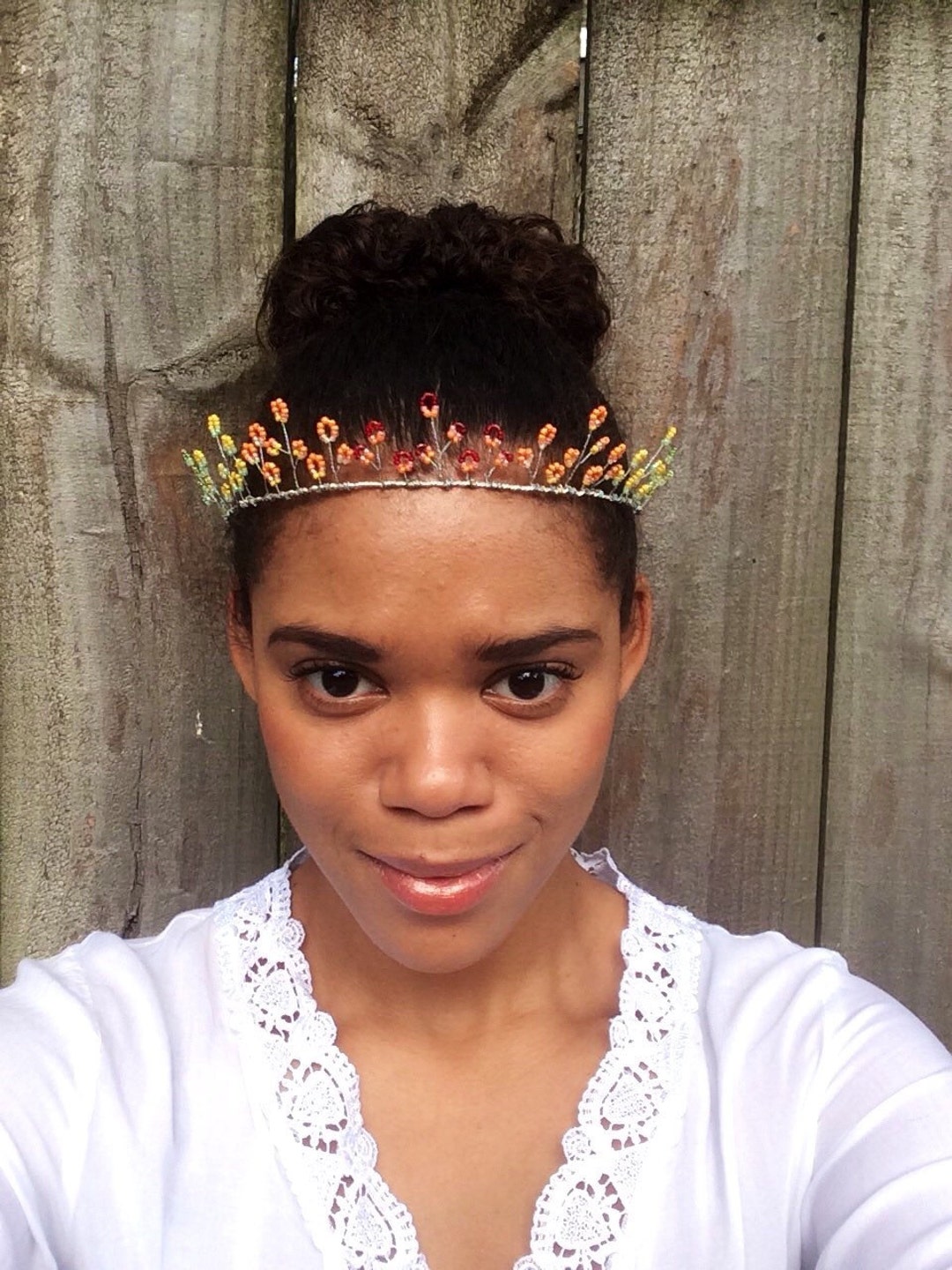 Rainbow Tiara Wire Fairy Crown Rainbow Wedding Crown Bridal Etsy