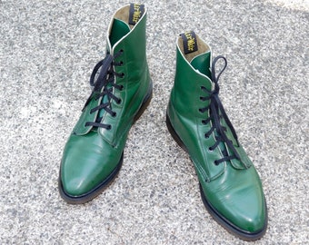 mint green doc martens