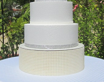 pearl cake stand etsy