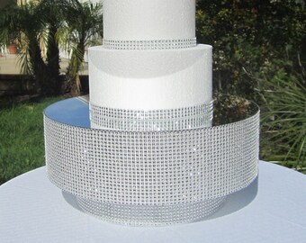 bling cake stand etsy