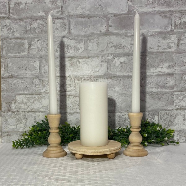 Wood Unity Candle Etsy