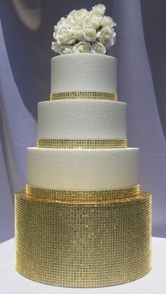 Bling top cake stands