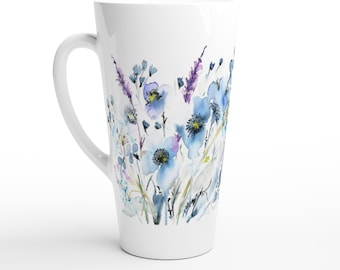 Mia 17oz Ceramic Latte Mug