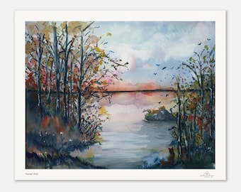 Sunset  Museum-Quality Art Print