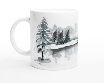 Winter Scene 11oz Ceramic Mug