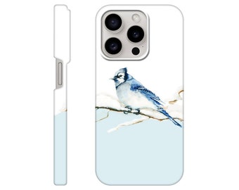 Blue Jay Bird Slim case