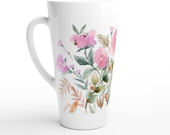Keira Garden 17oz Ceramic Latte Mug