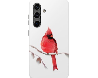 Samsung Galaxy Case | Northern Cardinal on Branch