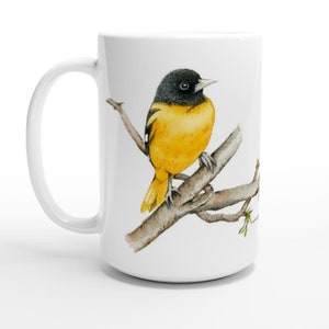 Oriole Bird 15oz Ceramic Mug
