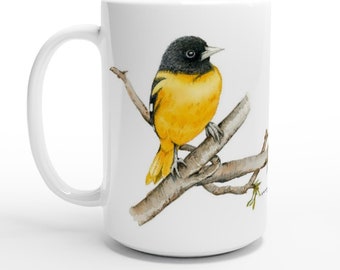 Oriole Bird 15oz Ceramic Mug