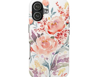 iPhone17 Case | Coral Rose