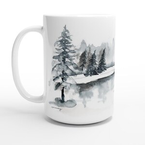 Winter Scene 15oz Ceramic Mug