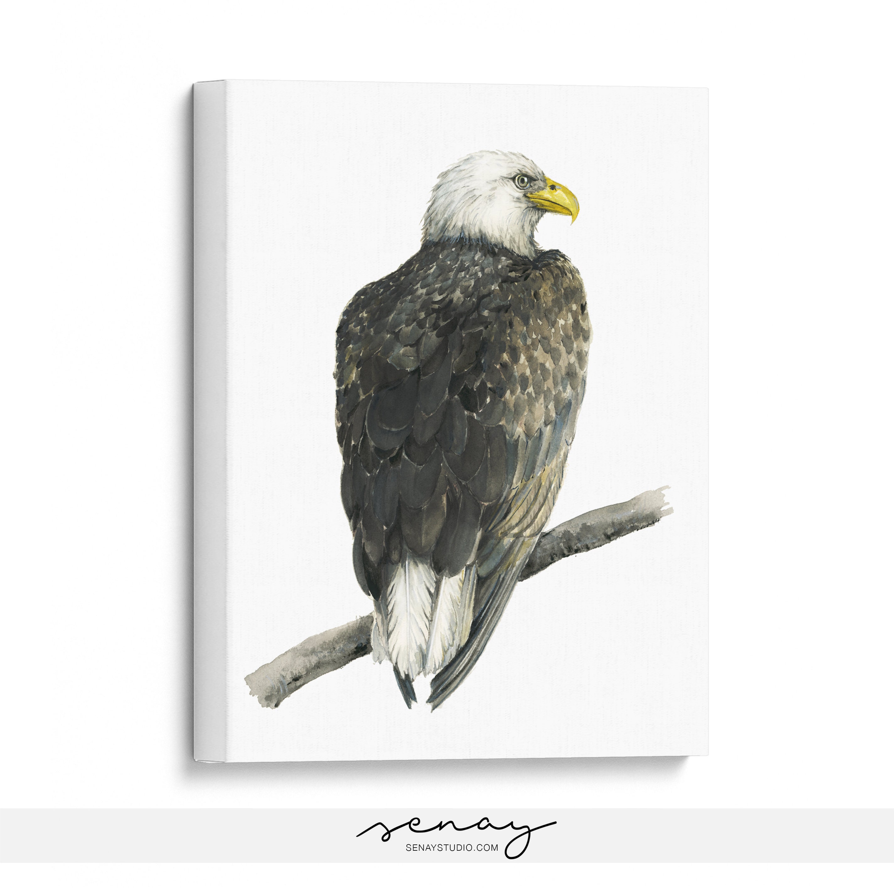 Canvas Art Print Eagle Bird Ready to Hang Artwork Wall Art - Etsy