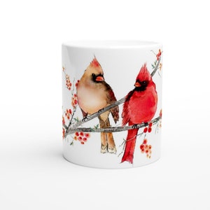 Mr & Mrs Cardinal 11oz Ceramic Mug